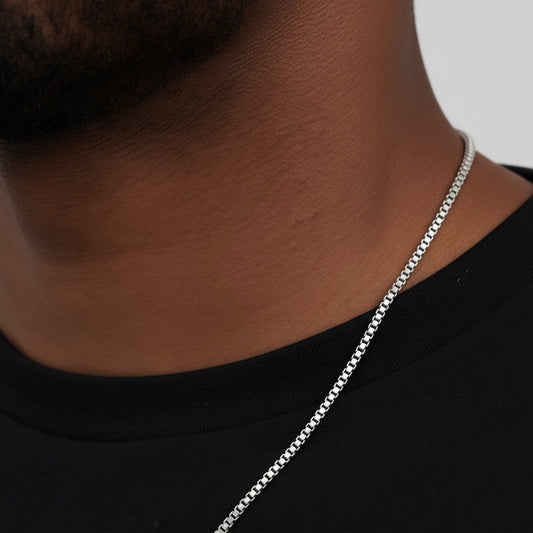 Silver Box Chain