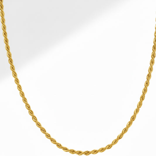 Gold Rope Chain (3mm)