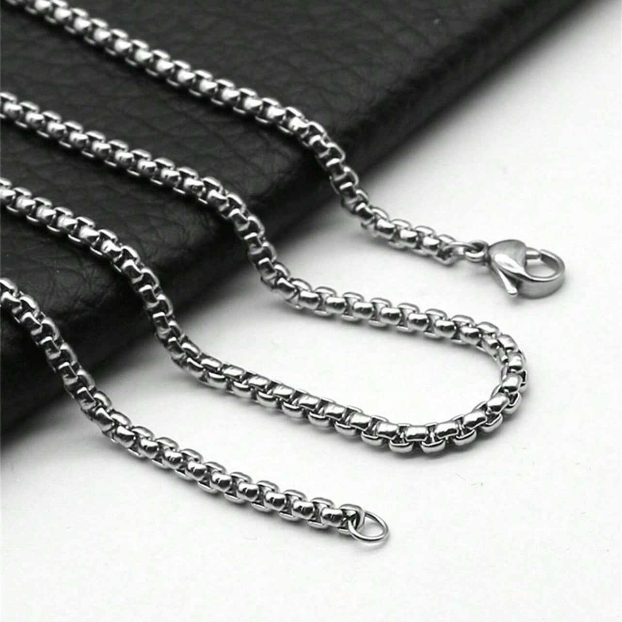 Silver Box Chain