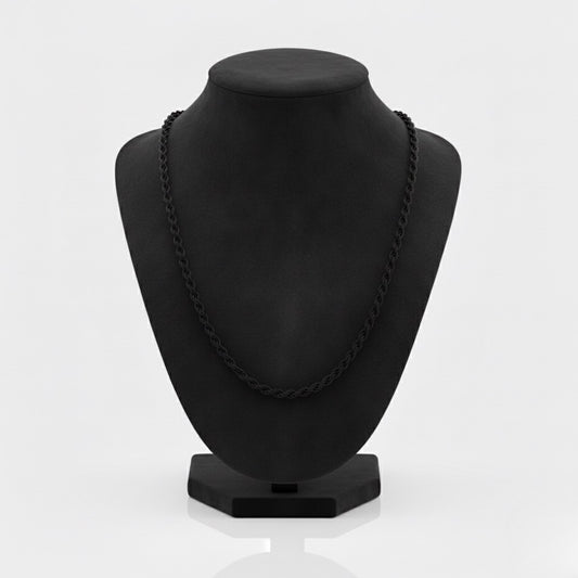 Black Rope Chain (3mm)